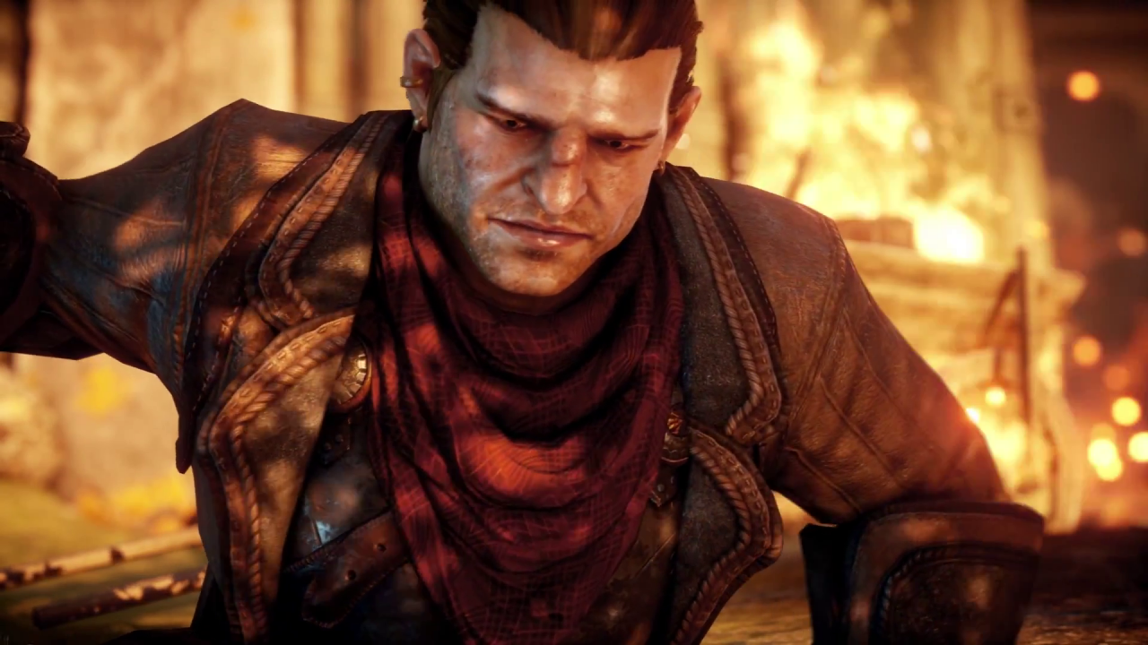 [11/06/2013] Varric ist am Boden zerstört: Aufgrund unserer Entscheidungen wurde das Dorf Crestwood ausradiert.