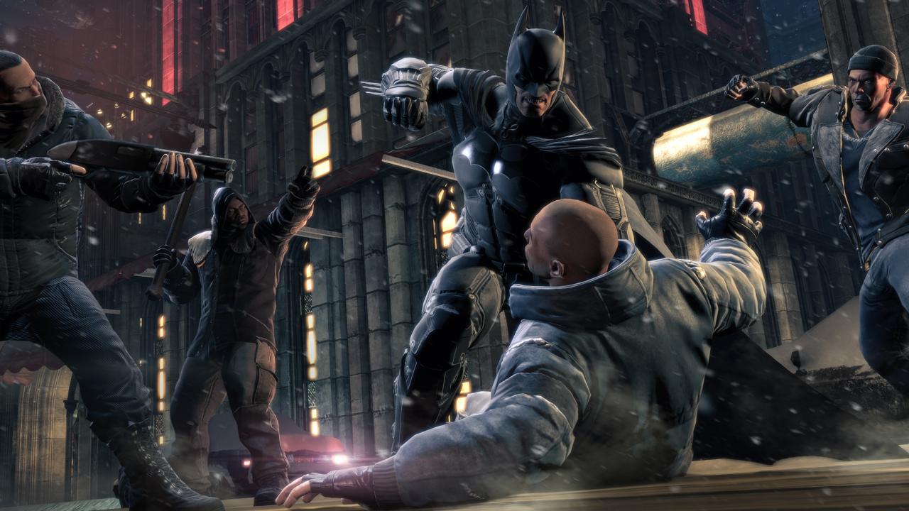 [19/07/2013] Batman: Arkham City - Auch der dunkle Ritter kämpft sich durch ein finsteres Gebiet in Gotham City.