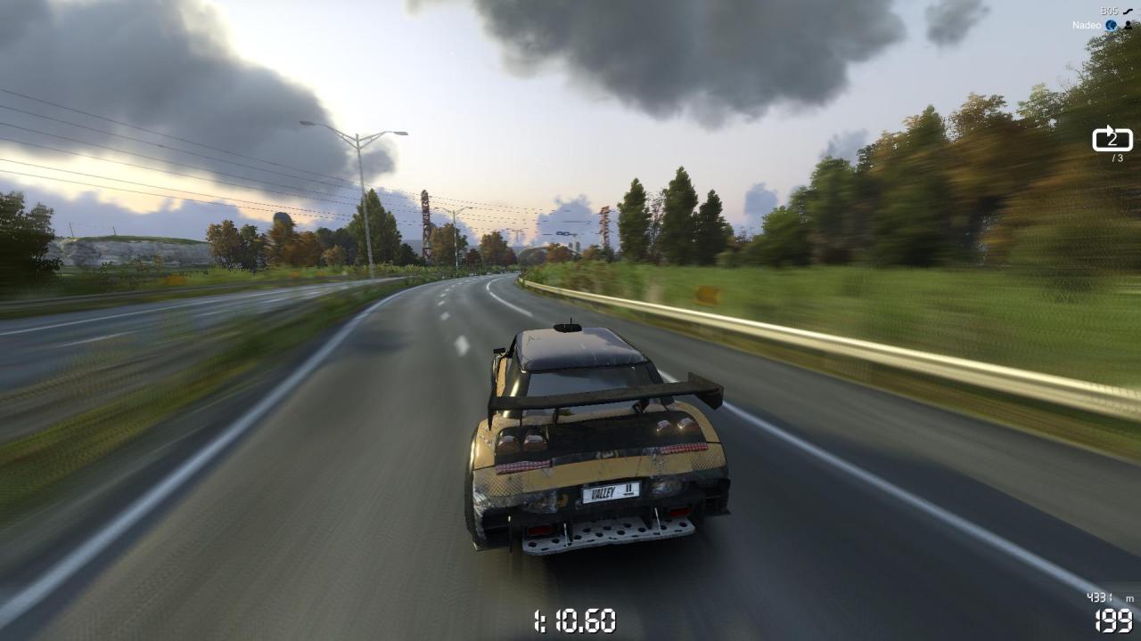[08/07/2013] Leservorschlag - Bis auf ein paar einzelne Ausnahme geht den Fahrzeugen in vielen Rennspielen wie Track Mania: Valley nie der Tank leer. Wäre das nur im echten Leben mal so...
