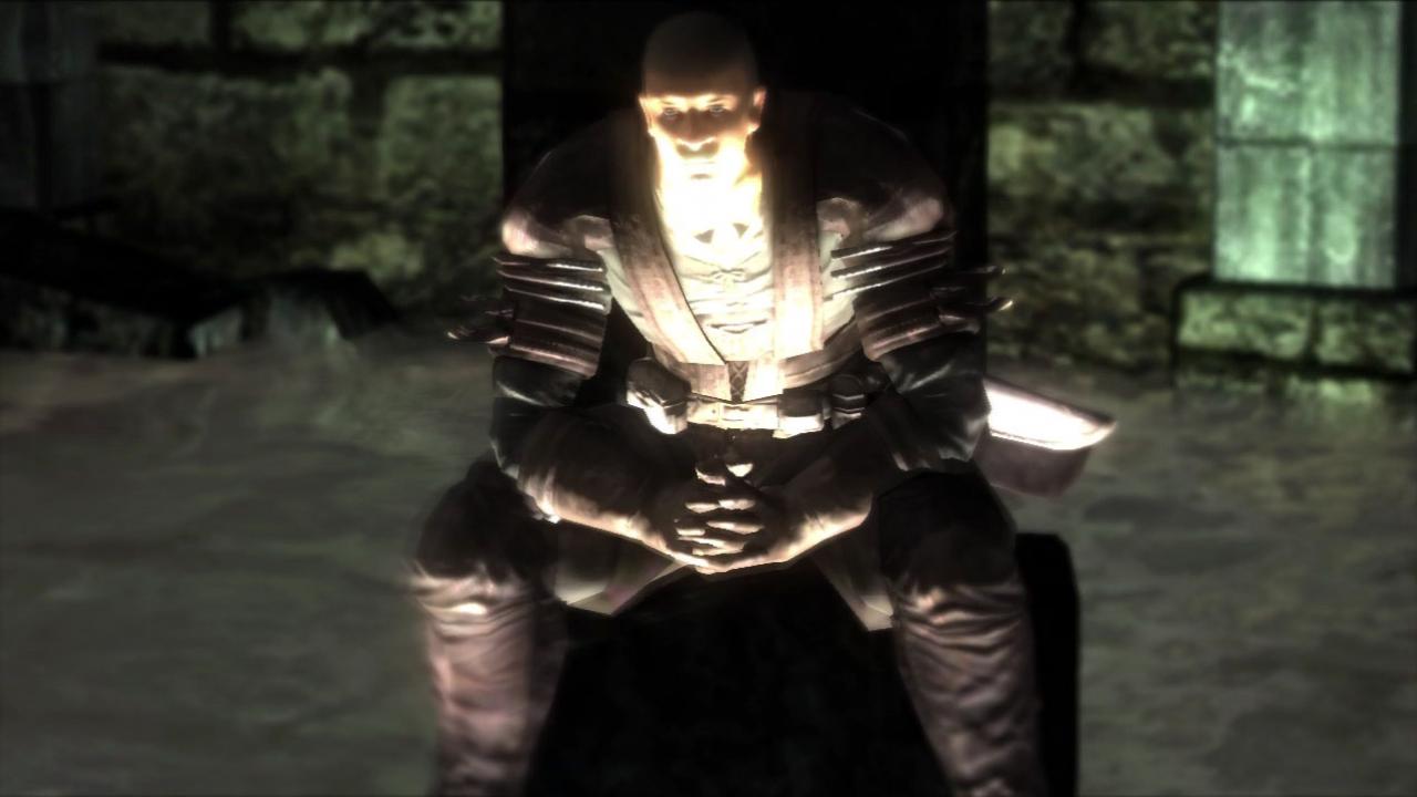 [02/07/2013] Blige - Demon's Souls - Der Fiesling Blige mag Schätze. Eigentlich ist er ganz nett, wie ihr feststellt, wenn ihr ihn rettet. Wer zuerst Dark Souls gespielt hat, fühlt sich an Patches erinnert.