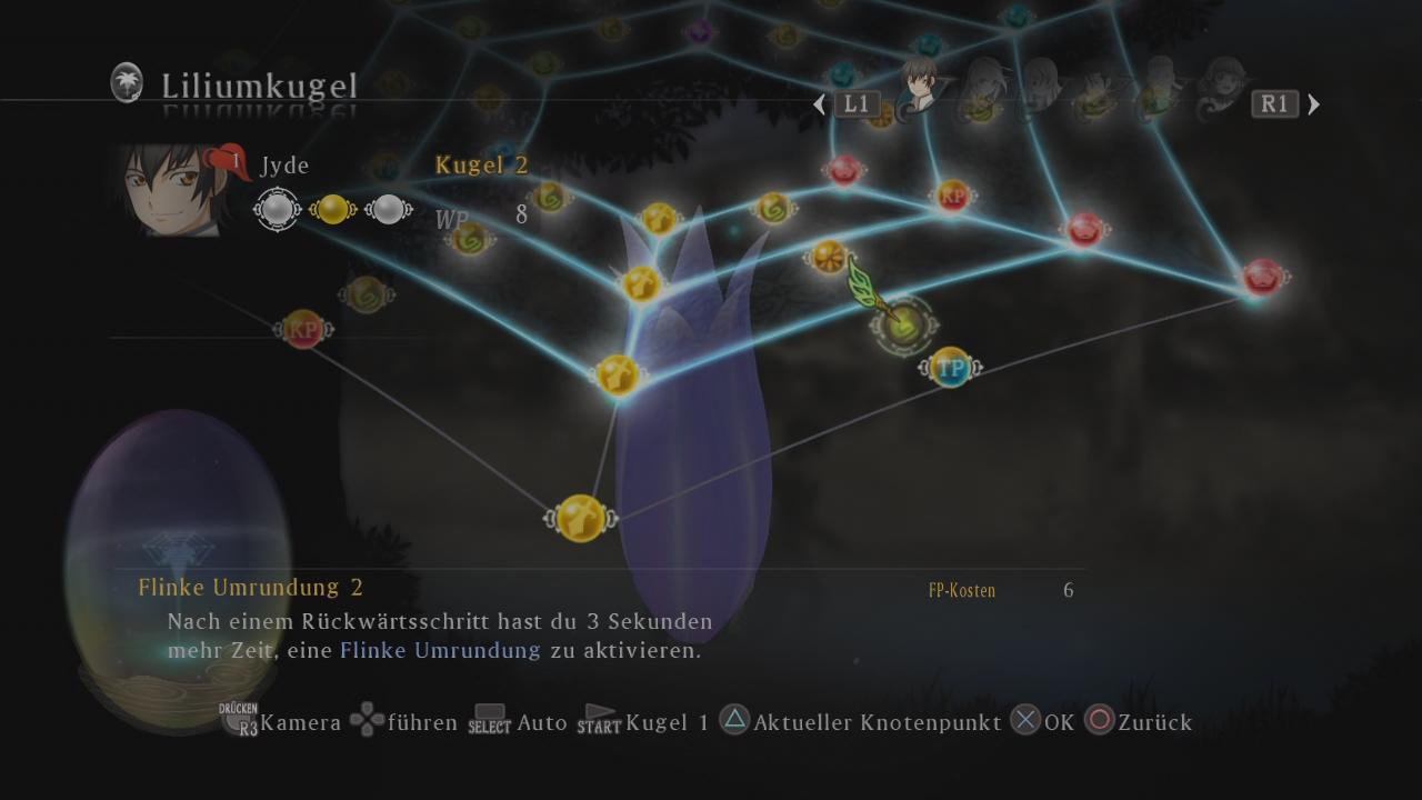 [09/08/2013] Die Charakterentwicklung mit der Lilliumkugel ist motivierend und bietet Tiefgang.