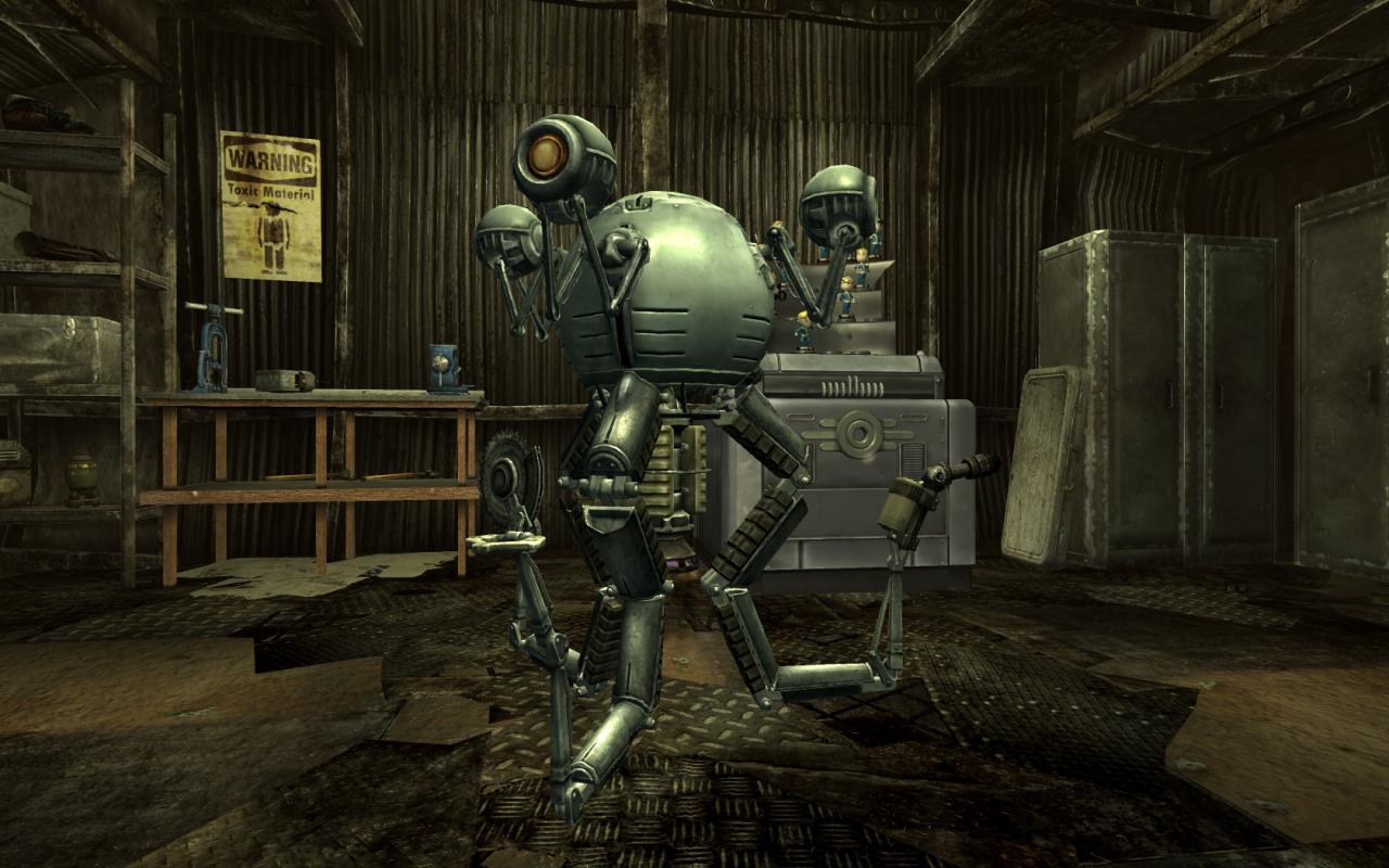 [20/08/2013] Wadsworth - In Fallout 3 erhaltet ihr von Wadsworth frisches Wasser und einen coolen Witz. Solange ihr auf Roboterwitze steht!