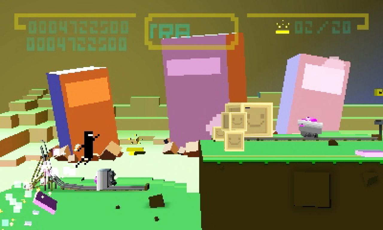 [06/09/2013] Screenshot aus Bit.Trip Saga für Nintendo 3DS.