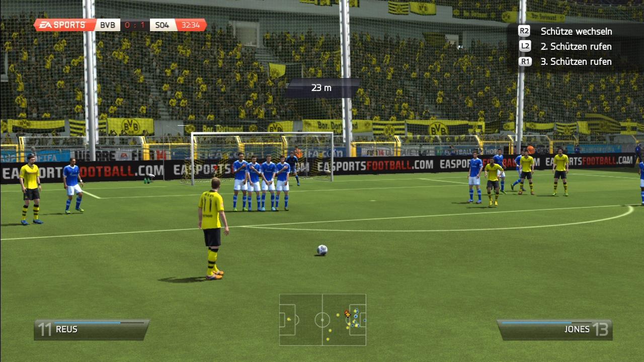 [23/09/2013] Bei den Lizenzen erwartet euch wie gewohnt das komplette Paket, inklusive CL-Finalist Borussia Dortmund. (PS3)