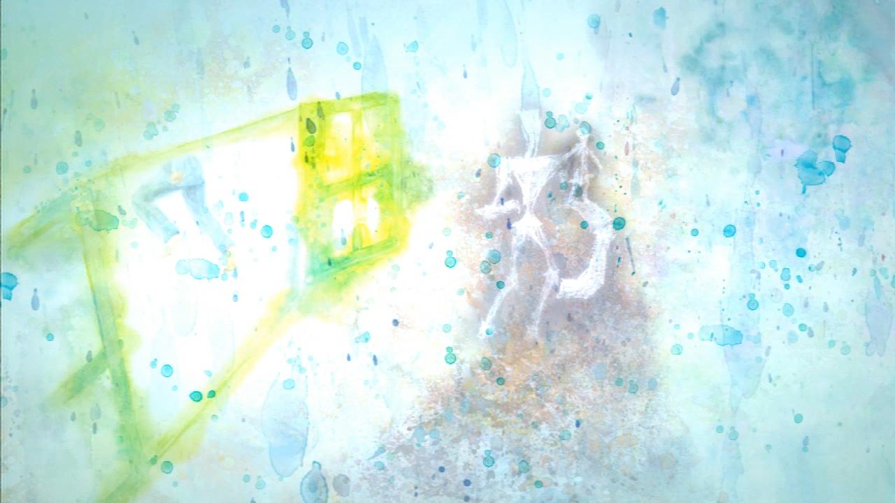 [30/09/2013] Intro und Abspann sind in einer schicken Aquarell-Optik gehalten.