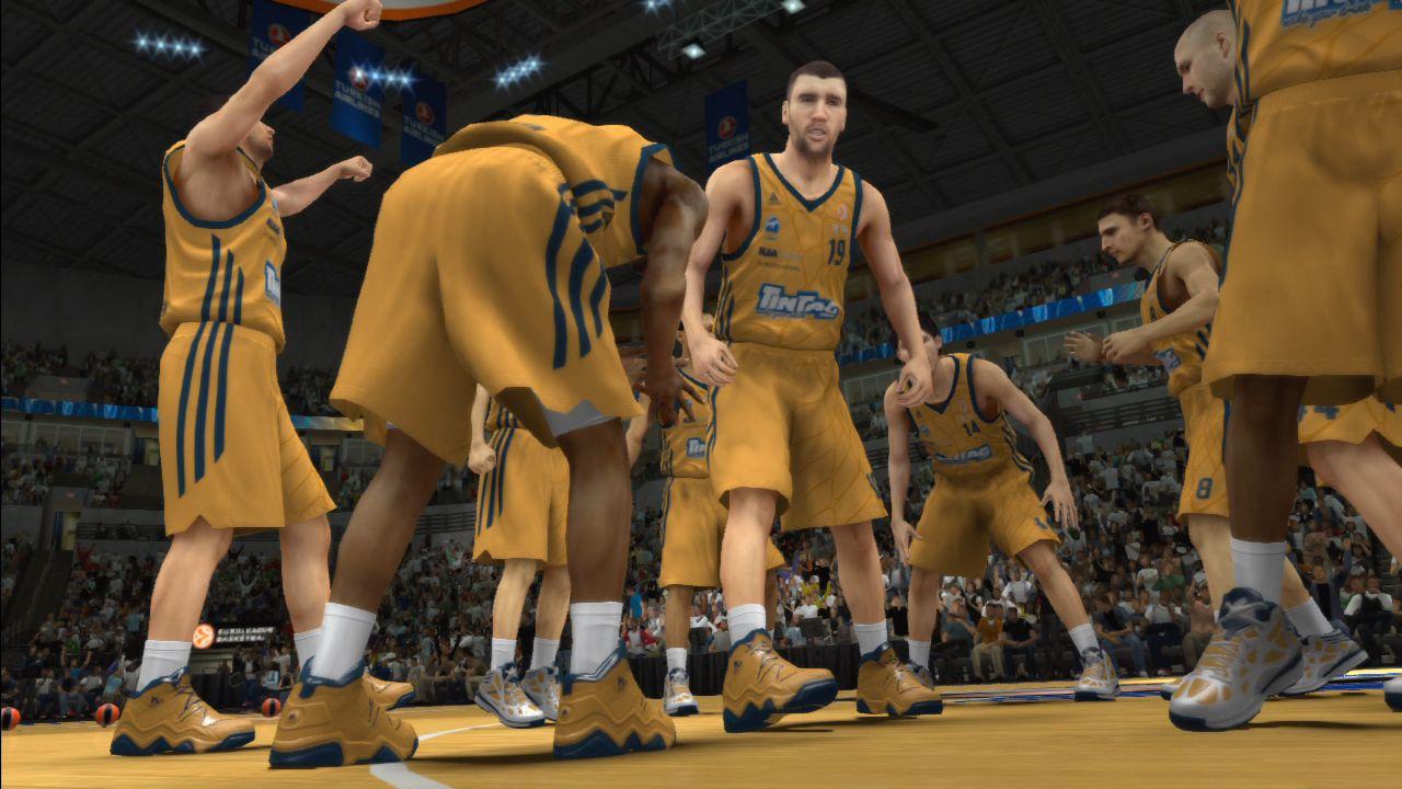 [30/09/2013] Eine der größten Neuerungen in NBA 2K14 sind die 14 europäischen Mannschaften wie etwa Alba Berlin.