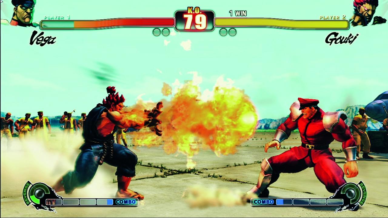 [25/09/2013] Modern: Street Fighter IV hebt sich vor allem grafisch von seinen Vorgängern ab.