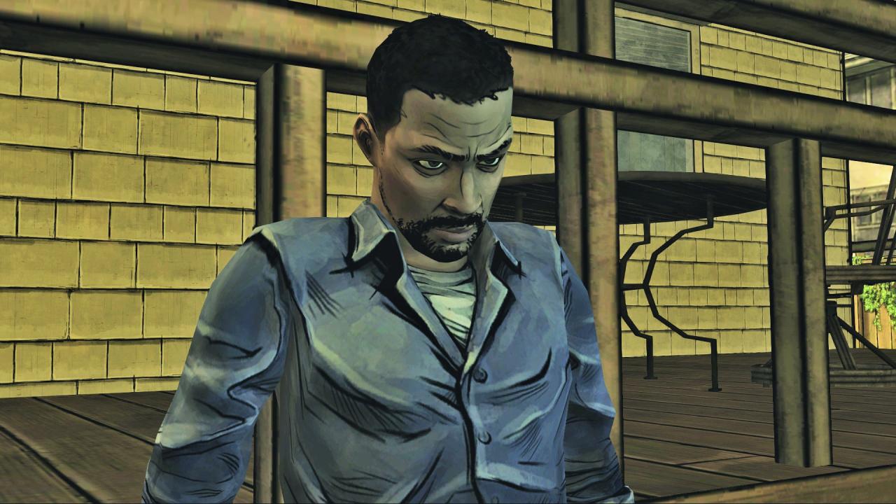 [25/09/2013] Alles kaputt: Die aussichtslose Lage der The Walking Dead-Charaktere ist ihnen von der ersten Episode an ins Gesicht geschrieben.