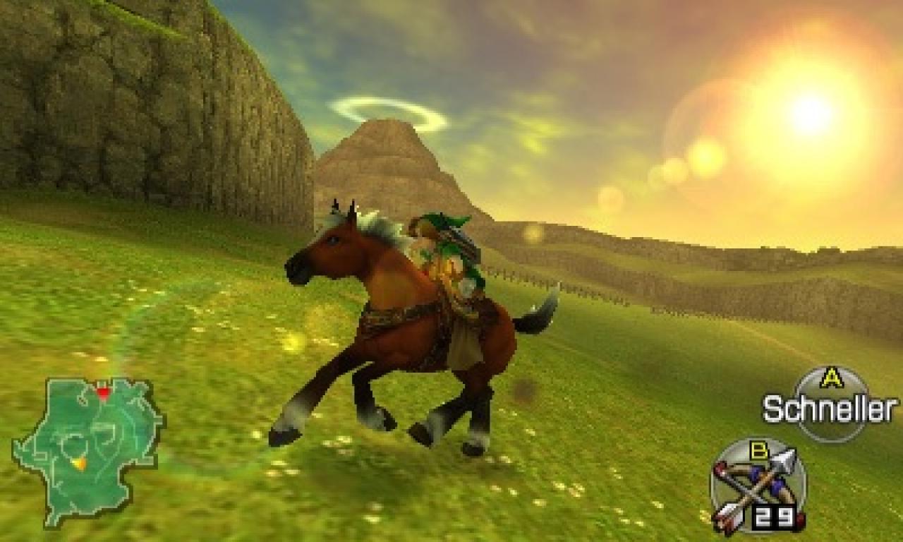 [06/09/2013] Screenshot aus Zelda: Ocarina of Time für Nintendo 3DS.