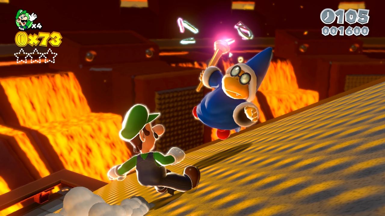 [19/10/2013] Super Mario 3D World - Einige sehr coole Grafikschmankerl warten auf euch in Super Mario 3D World. Auch spielerisch dürft ihr vom Mario-Abenteuer wieder gewohnt gute Hüpfspielkost erwarten.