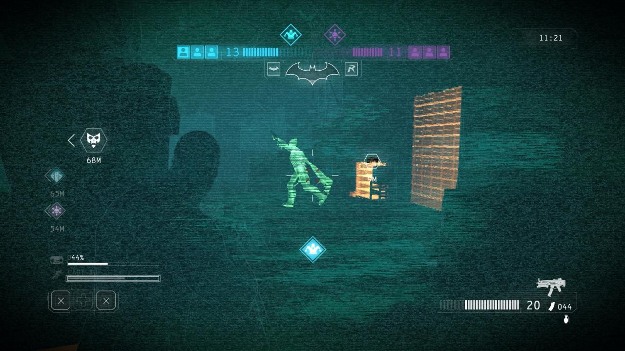 [29/10/2013] Multiplayer: Die Gauner können nur kurzzeitig einen Bildverstärker verwenden. Danach muss er sich lange wieder aufladen.