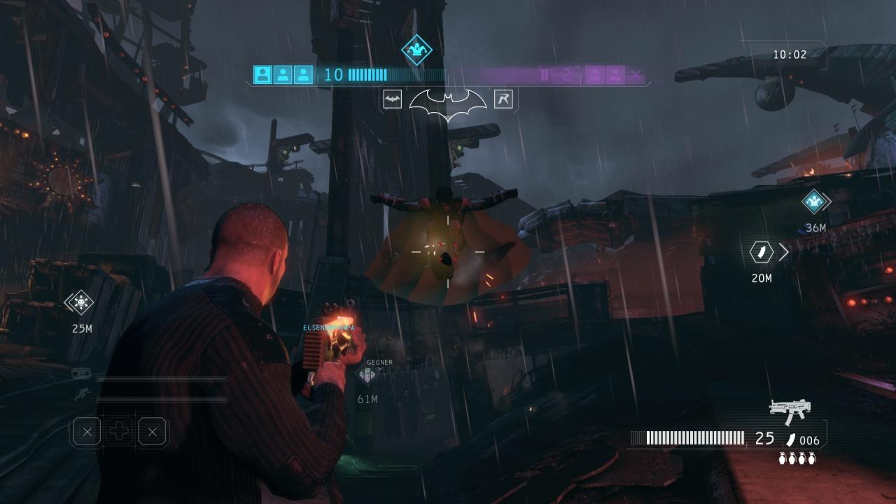 [29/10/2013] Multiplayer: Pech gehabt, Wunderknabe! Robin wollte uns gerade mit einem Angriff aus der Luft umkicken. Hat nicht geklappt.
