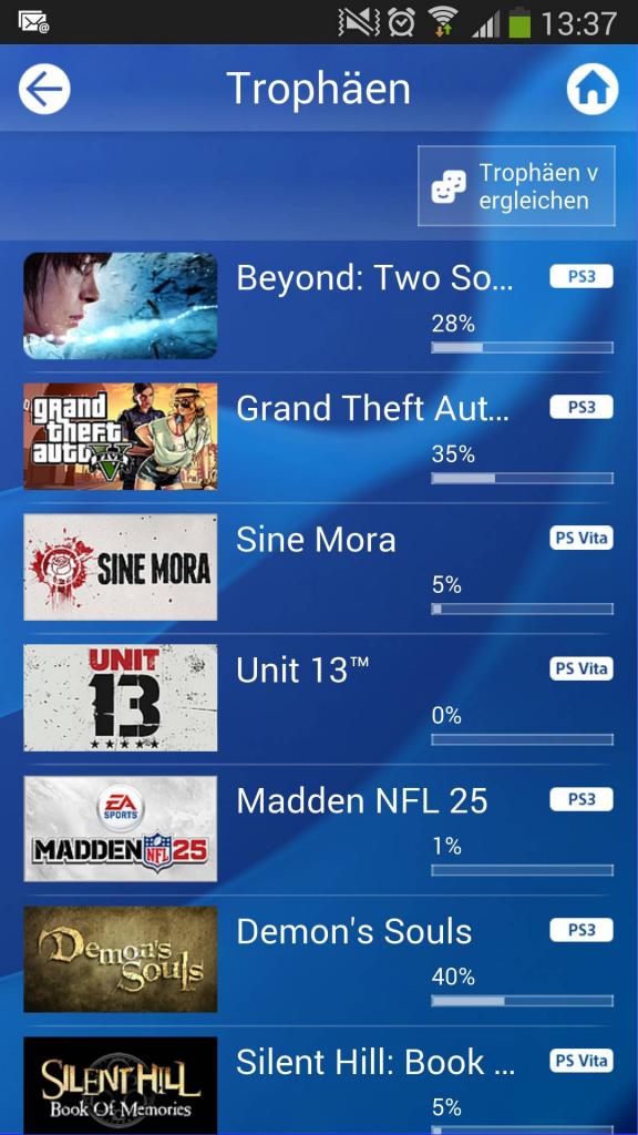 [19/11/2013] Sony hat die PlayStation App als Gratis-Download für Tablets und Smartphones bereitgestellt Ob die kostenlose Software sinnvolle Erweiterungen für PS4 bereithält, klären wir im Praxis-Test. (5)