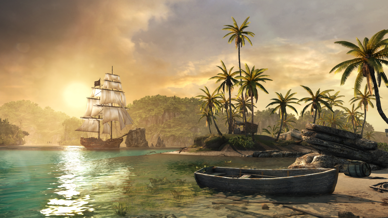 [01/11/2013] Lustig ist das Piratenleben auch in Assassin's Creed 4: Black Flag. Das stimmungsvolle Seeräuber-Setting mit traumhaften Karibikstränden hat der Serie sichtlich gut getan.
