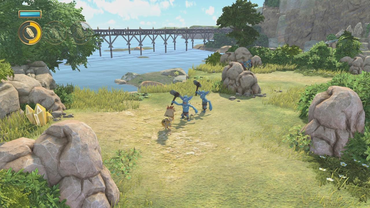 [22/11/2013] Knack in seiner kleinsten Form bekommt es selten mit großen Gegnern zu tun - das Leveldesign ist komplett durchorganisiert ohne große Dynamik.