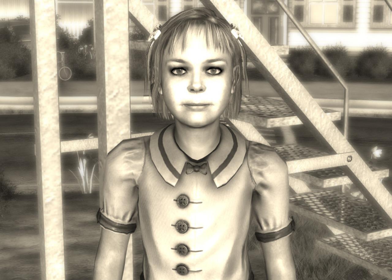 [10/01/2014] Die Tranquility Lane in Fallout 3 ist ein Experiment, das sich mit virtueller Realität befasst und eine perfekte Vorzeigewelt der 50er Jahre à la Pleasantville darstellt. Dass hier aber nicht alles so perfekt ist, wie es scheint, merkt man spätestens dann, wenn man beim makabren Spiel der kleinen Betty mitspielen muss. Ziel ist es, ein Kind zum Weinen zu bringen - koste es, was es wolle.
