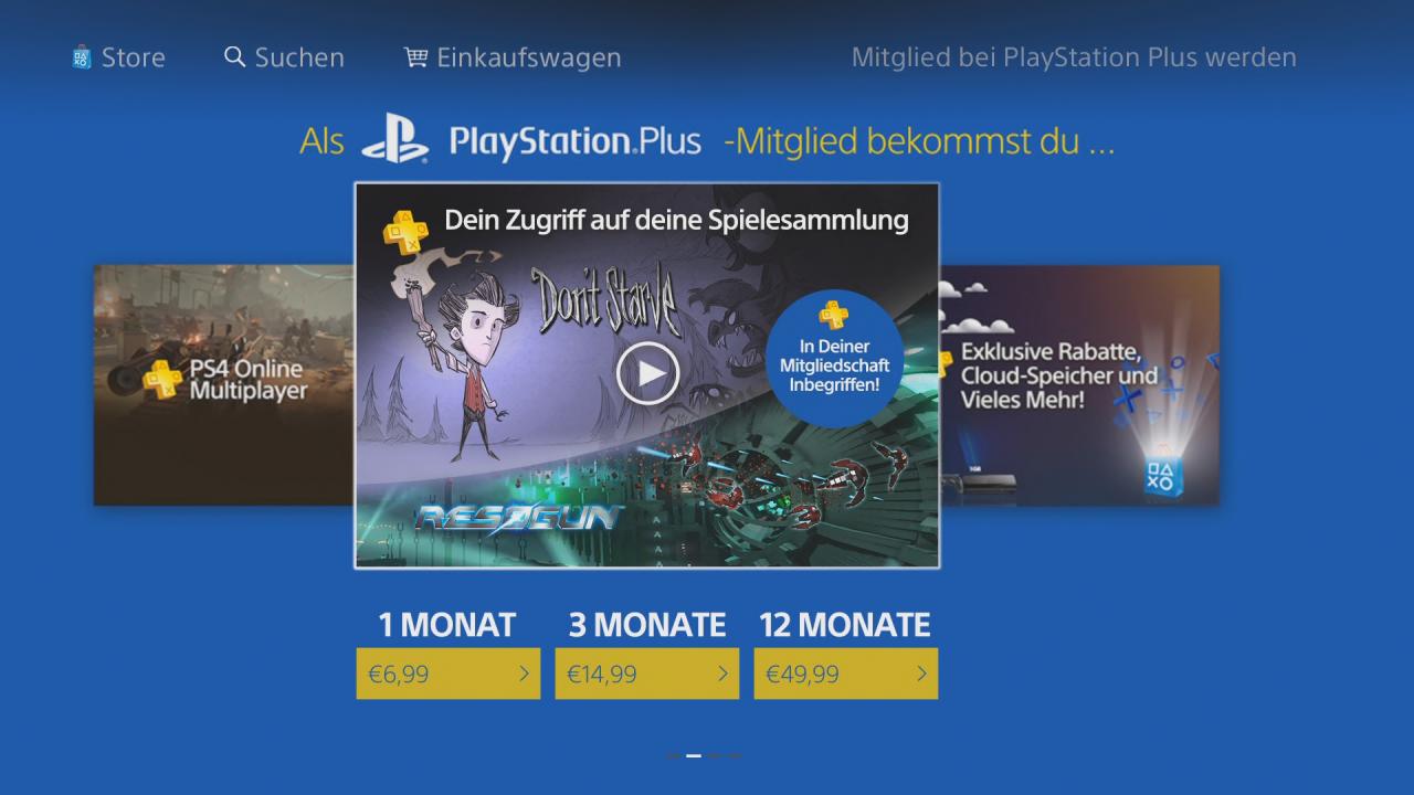 [30/01/2014] Online-Gamer werden nicht um den PS-Plus-Dienst herumkommen. Dafür bekommt ihr aber auch regelmäßig Gratisspiele und Rabatte auf Top-Titel.