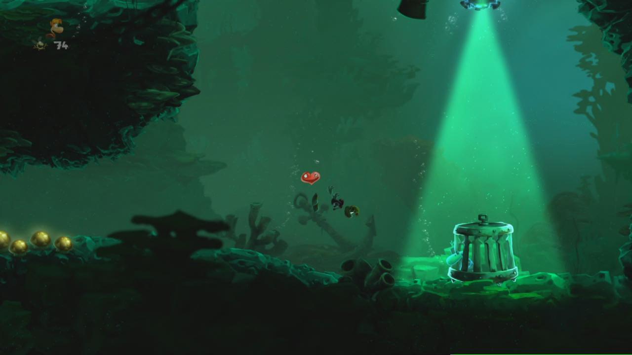 [18/02/2014] Unglaublich, aber wahr: In Rayman Legends machen sogar die Unterwasserlevels Spaß.