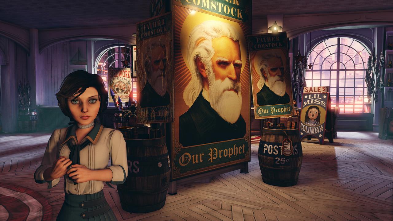 [20/03/2014] Bioshock Infinite - Das letzte große Jahr voller Blockbuster für die PS3 wurde unter anderem mit BioShock Infinite eingeläutet, bevor The Last of Us, Beyond: Two Souls und andere Hits für ein spannendes Spielejahr sorgten. Von allen Qualitäten des dritten BioShock-Titels ist die Technik auf Konsolen aufgrund der Hardware-Limitierungen sicherlich einer der größten Kritikpunkte. Natürlich sah das Spiel dennoch fantastisch aus, doch stellen wir uns die Kulisse Columbias mal in Next-Gen-Optik vor...