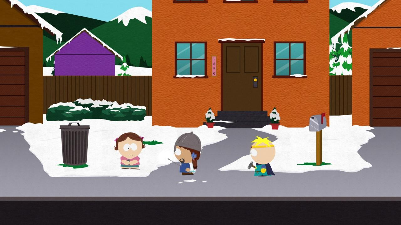 [03/03/2014] Für das Spiel haben Parker und Stone ihre Erfindung South Park erstmals zusammenhängend gezeichnet, so dass wir die Kleinstadt nun ungehindert zu Fuß erkunden können.