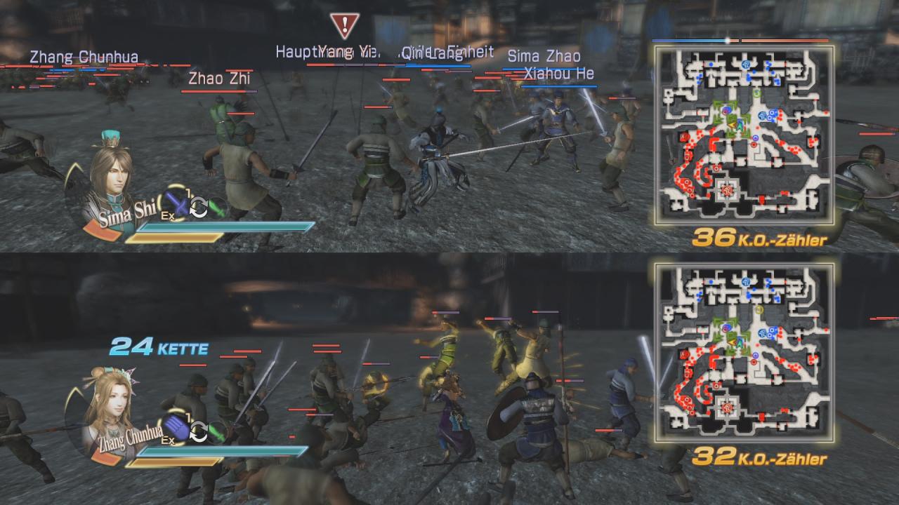 [03/04/2014] Im Splitscreen-Modus ist Dynasty Warriors 8 fast unspielbar. So eine Ruckelorgie ist nicht Next-Gen!