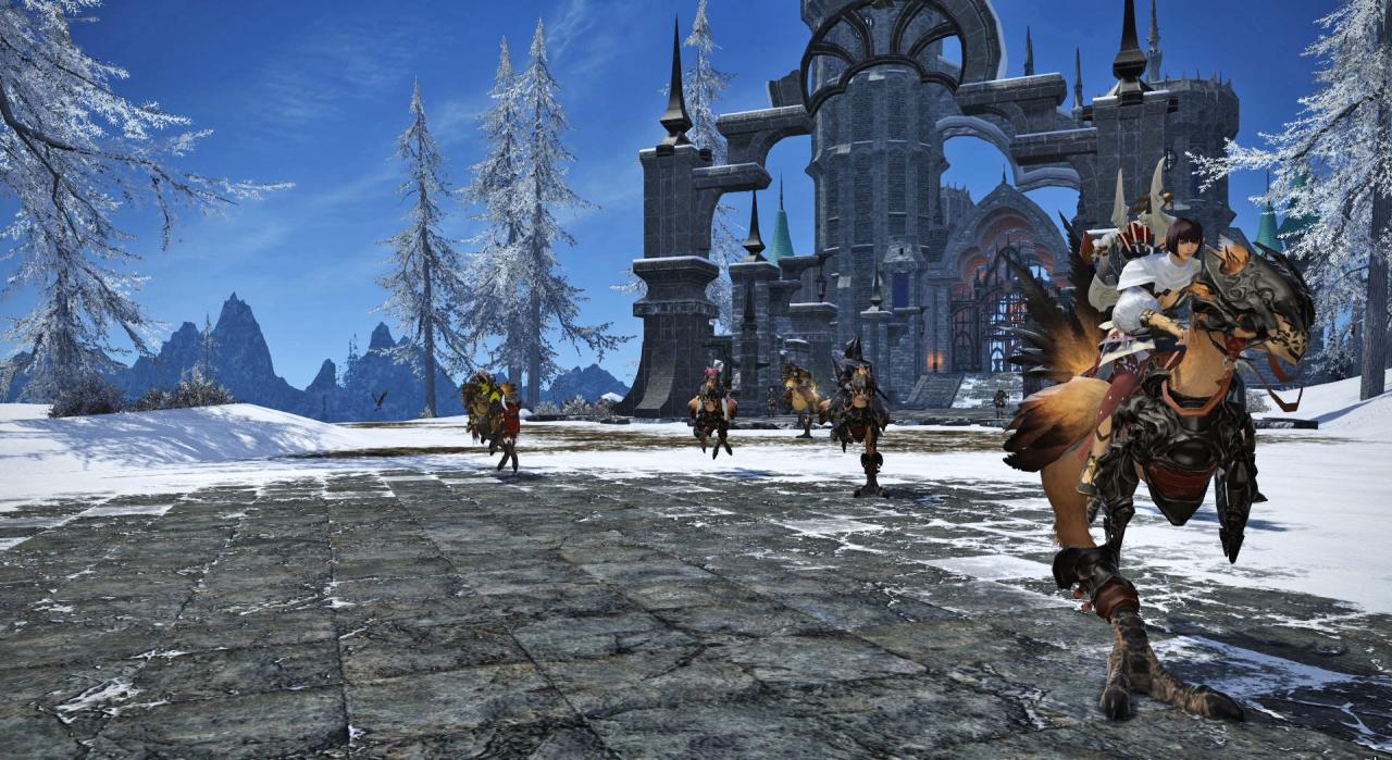 [25/04/2014] Reittiere: Chocobos sind ikonische Tiere, die jeder Fan von Final Fantasy aus den Offline-Ablegern der Rollenspiel-Reihe kennen sollte.