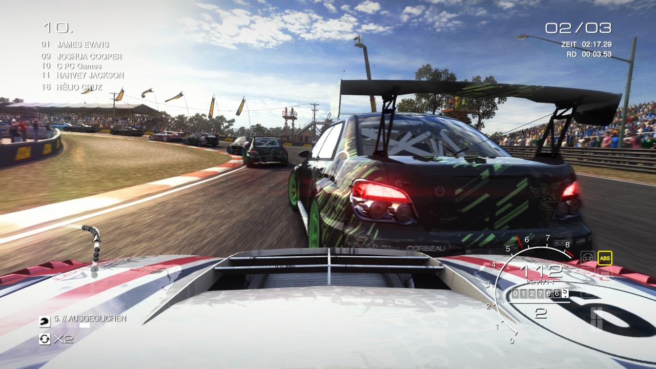 [23/06/2014] Grid Autosport bietet rassige Positionskämpfe, auch wenn die KI oft zu sehr auf der Ideallinie klebt. (PC)