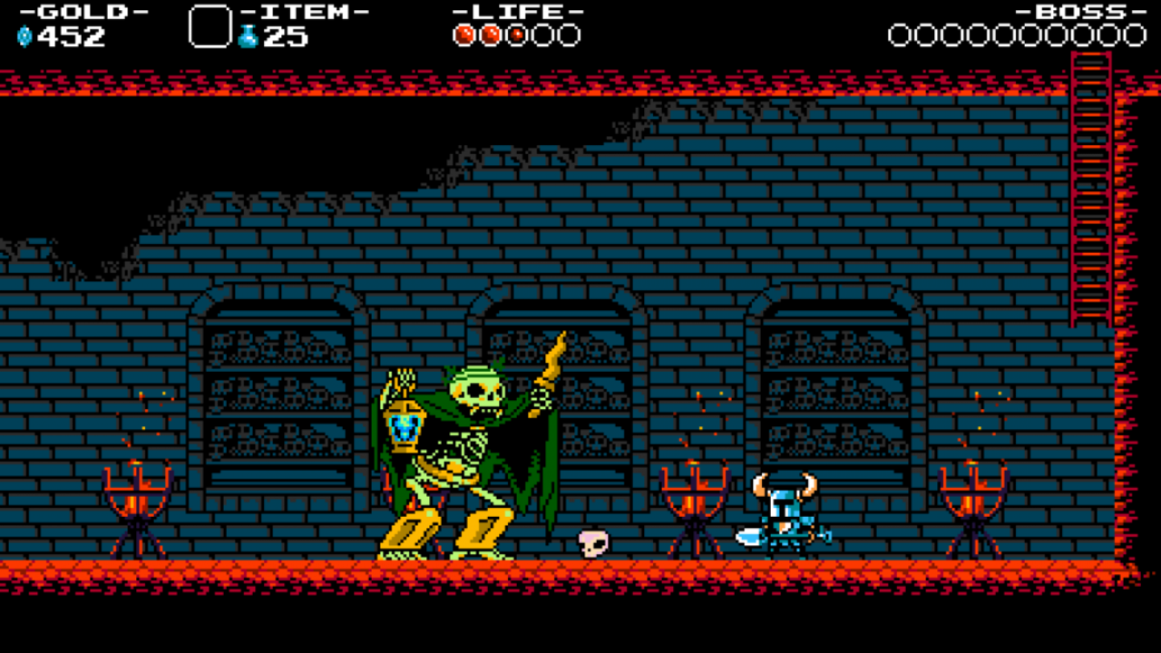[24/06/2014] Das erst jüngst veröffentlichte Shovel Knight ist mit seiner 8-Bit-Retro-Grafik eine Homage an eine längst vergangene Zeit. Im Spiel seid ihr auf der Suche nach eurem verlorenen Weggefährten, dem Shield Knight.