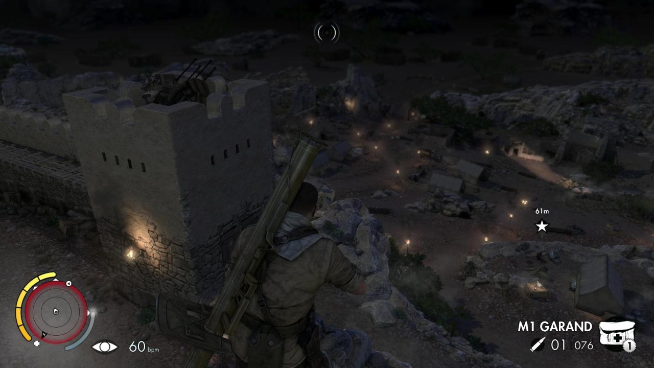 [27/06/2014] Auch wenn ihr in den Missionen still und heimlich vorgehen müsst, gibt es auch Szenen, in denen ihr mit dem Scharfschützengewehr zig Gegner ausschalten müsst. (PS4)