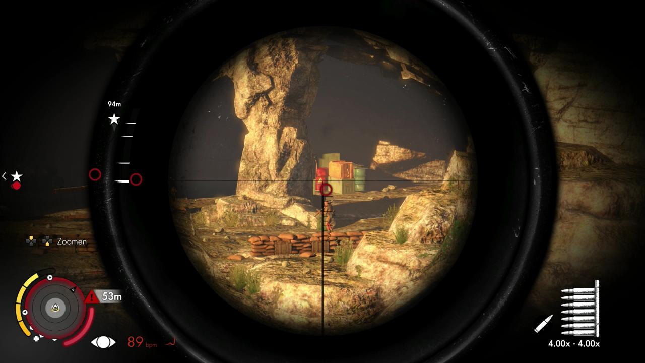 [27/06/2014] Die berühmt-berüchtigten roten Fässer gibt es auch in Sniper Elite 3. (PS4)