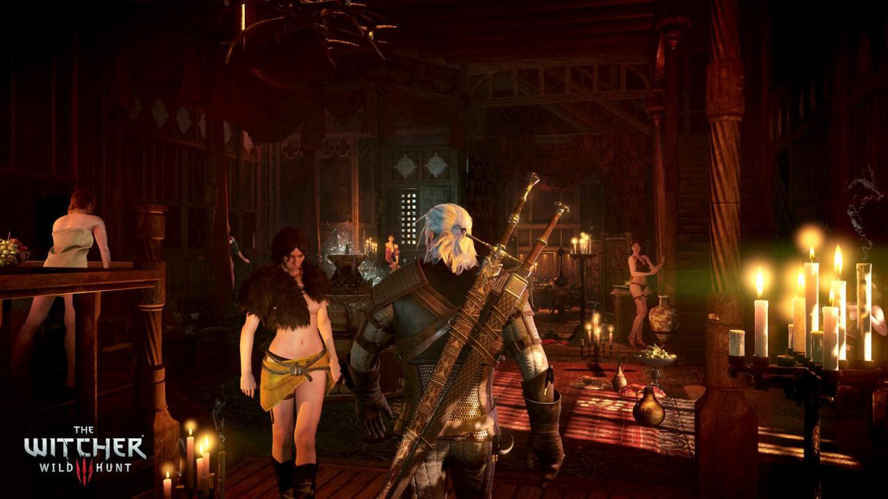 [13/06/2014] The Witcher: Auch das ist the Witcher - nach all dem Grusel und Gemetzel gehören auch andere Etablissements zum Alltag.