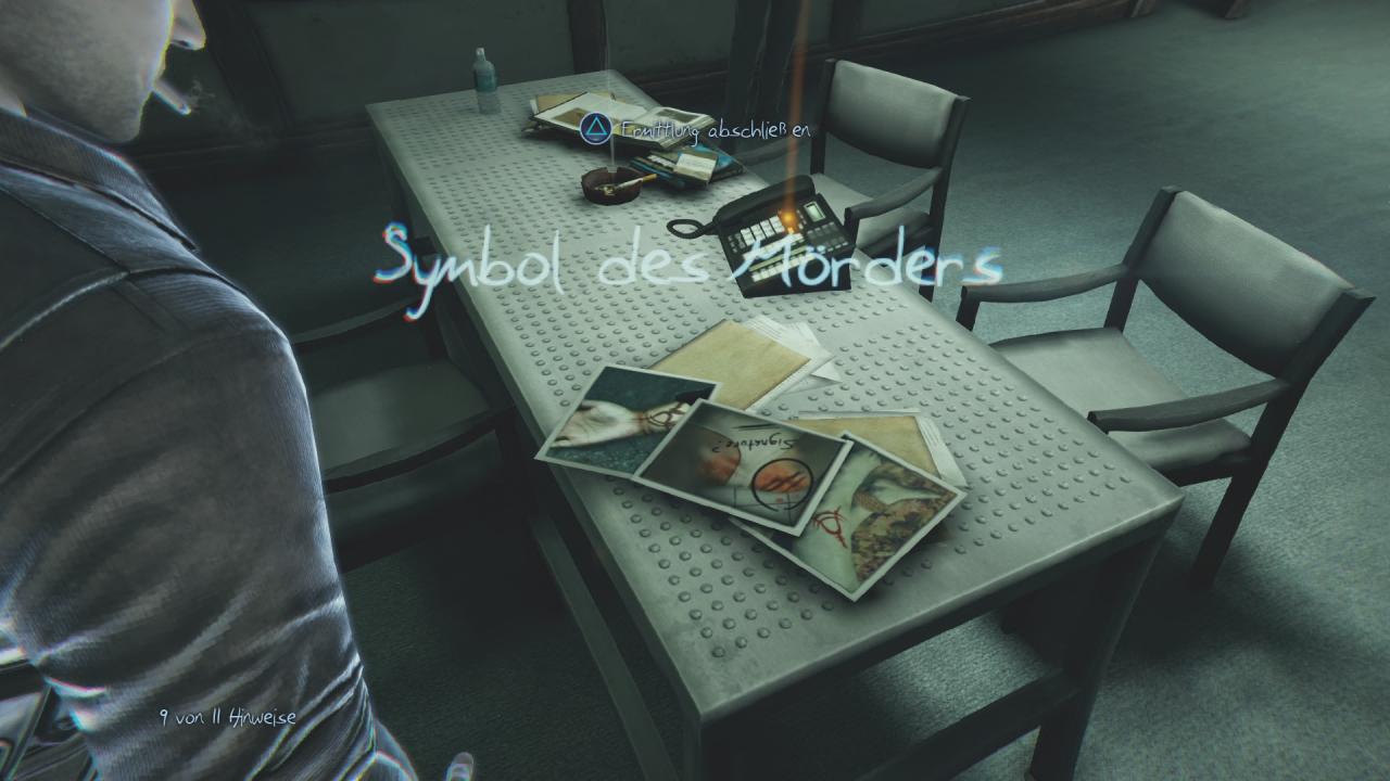 [05/06/2014] Schade: Ronans Ermittlungsarbeiten bestehen nur darin, eine bestimmte Menge an Hinweisen anzugucken. (PS4)