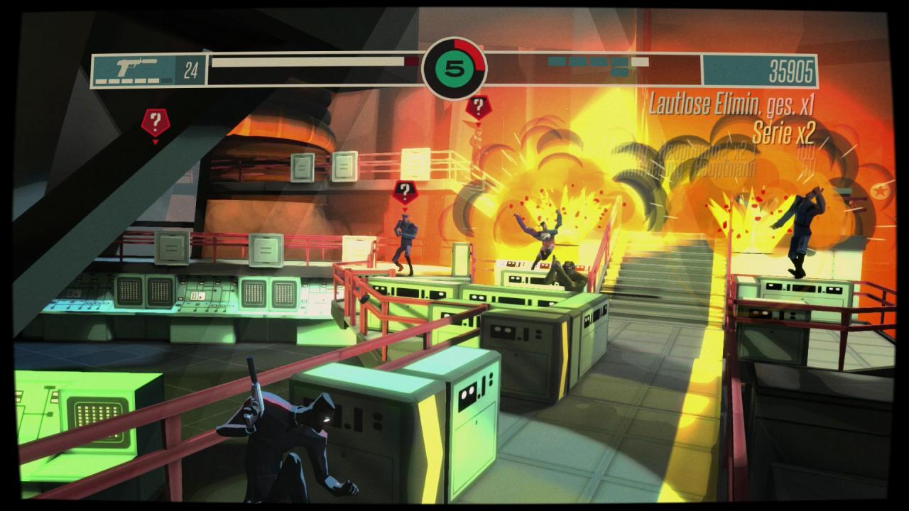 [22/08/2014] Die comichaften Explosionen sind das Highlight der technisch nur soliden Optik auf Basis der Unity-Engine.