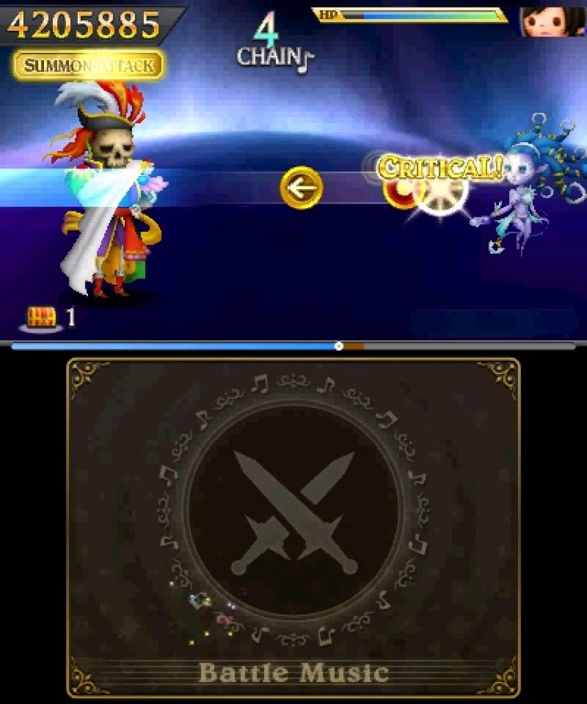 [10/09/2014] Weitere Screenshots aus unserem Test zu Theatrhythm Final Fantasy: Curtain Call. (1)