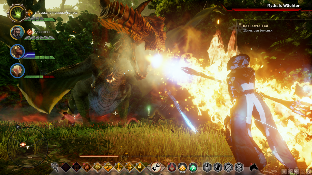 [14/11/2014] Dragon Age: Inquisition im Test - Die Drachen zählen zu den Highlights im Spiel.