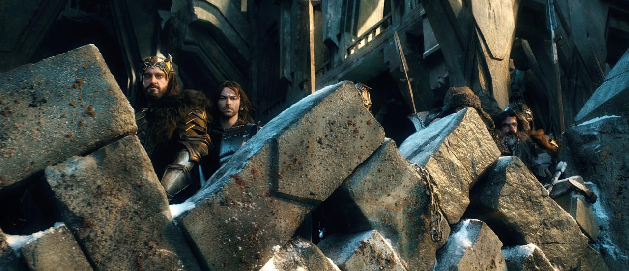 [06/11/2014] Eigentlich konzentriert sich der letzte Film auf die Entwicklung von Thorin Eichenschild.