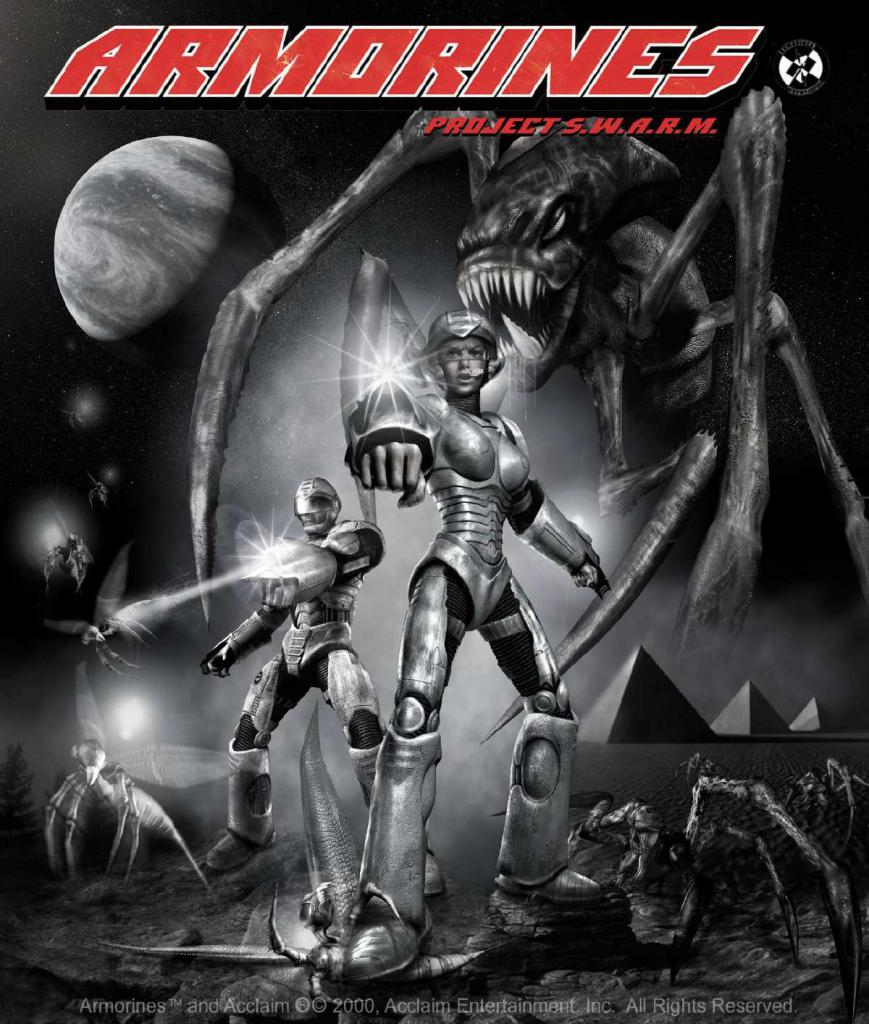 [29/12/2014] Mit Armorines versuchte Acclaim das Turok Rezept in einem Spiel zu wiederholen, welches auf ein Setting im Stile vom Film Starship Troopers basiert. Leider war die Umsetzung dann aber nicht so gut.