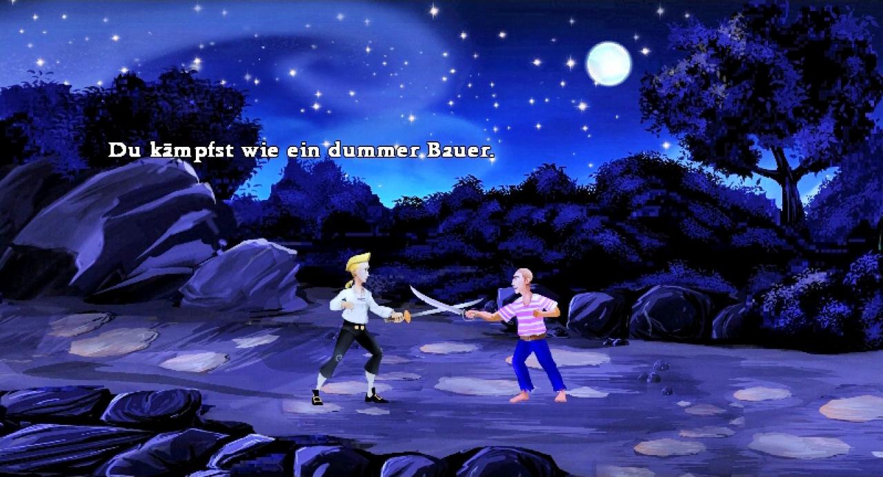 [02/12/2014] Wer The Secret of Monkey Island gespielt und die Schwertkämpfe vergessen hat, leidet unter Amnesie.