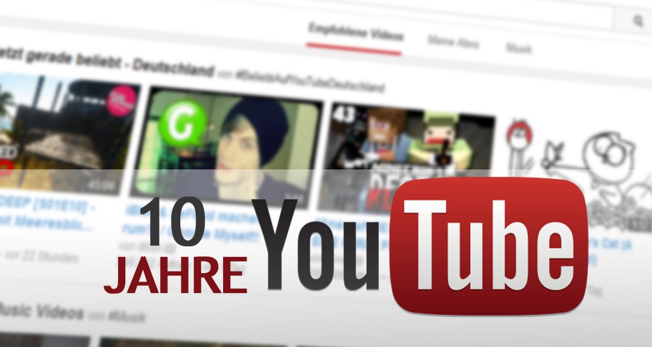 [13/02/2015] YouTube feiert den 10. Geburtstag! In unserem Video-Special werfen wir einen Blick auf die Geschichte der Videoplattform.