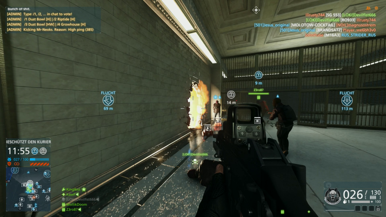 [23/03/2015] In den meisten Modi von Battlefield Hardline herrscht heilloses Chaos, weil bis zu 32 Spieler pro Seite sich an einem Punkt auf der Karte treffen.