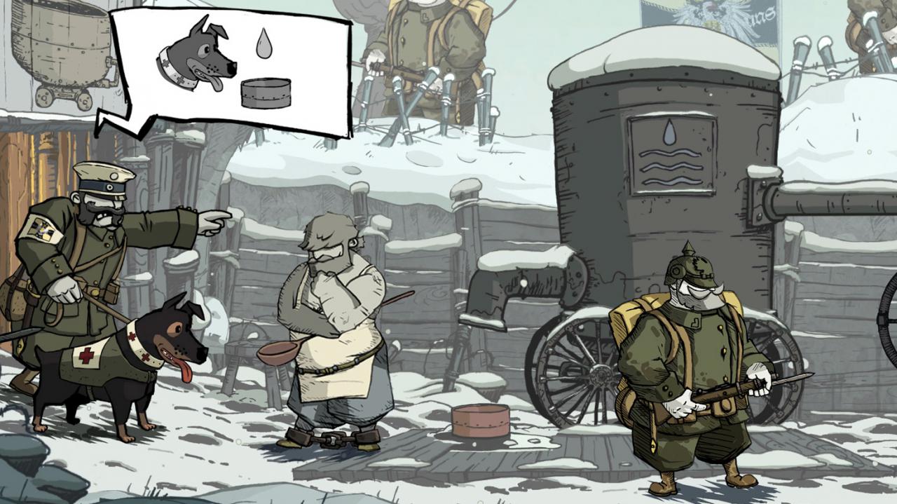 [24/03/2015] Valiant Hearts hat einen besonderen Grafikstil, bei dem die Entwickler aber trotzdem das an Qualität herausholen, was zu diesem Stil passt.