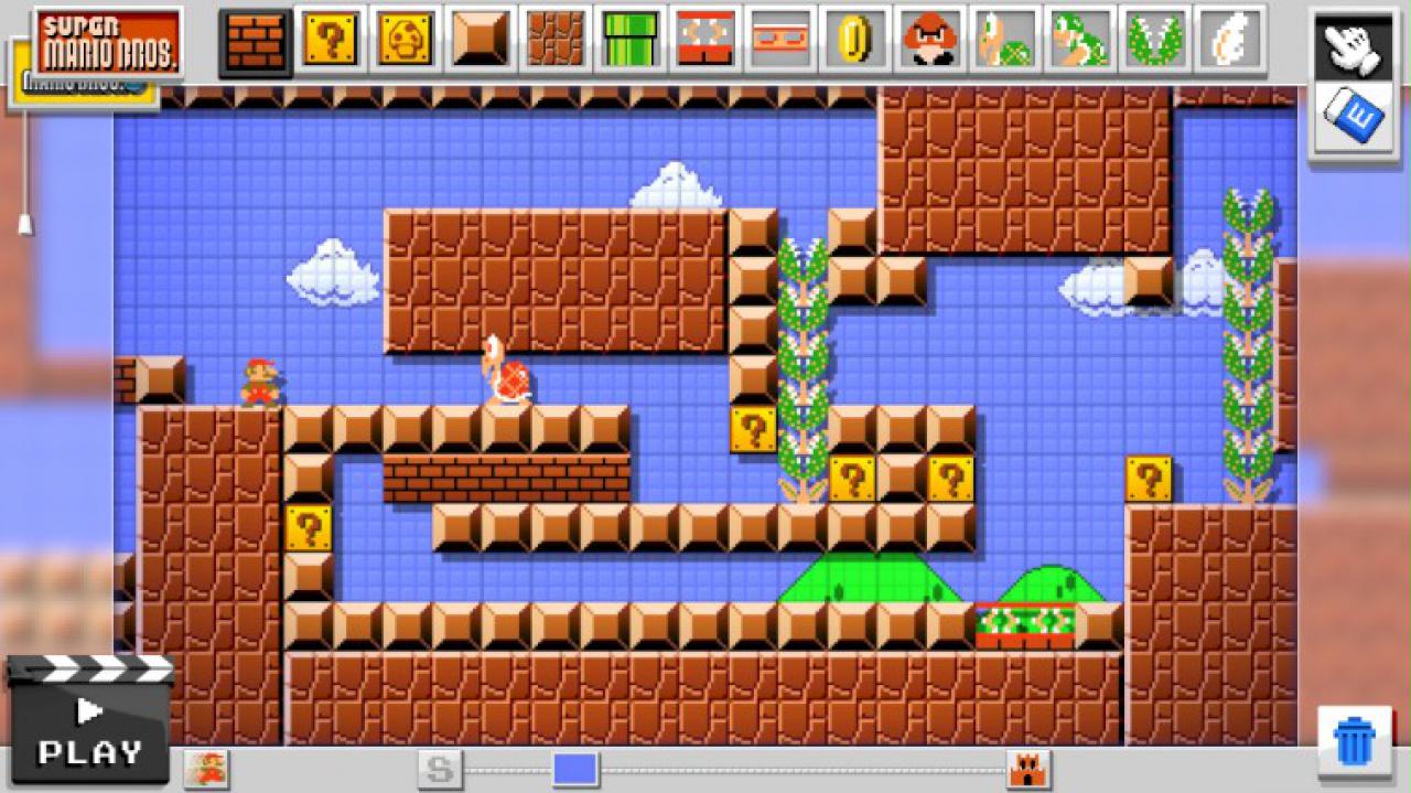 [02/04/2015] Mario Maker im Test: Möglich ist das nur mithilfe des Spieldesigns von New Super Mario Bros. Wechselt ihr rüber zur Palette des ersten Super Mario Bros., funktioniert die Idee nicht mehr.