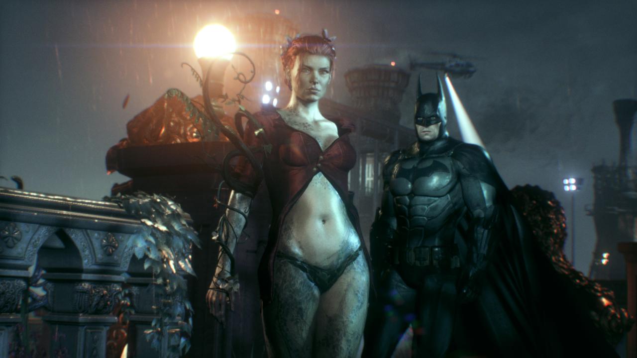 [25/06/2015] Poison Ivy mag weder Menschen noch Kleidung. In Arkham Knight nimmt sie trotzdem eine größere Rolle ein. (PC)