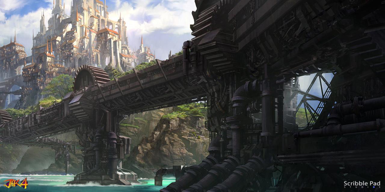 [02/08/2015] Scribble Pad Studios und Naughty Dog präsentieren Konzeptbilder zum eingestellten Jak & Daxter 4. (3)