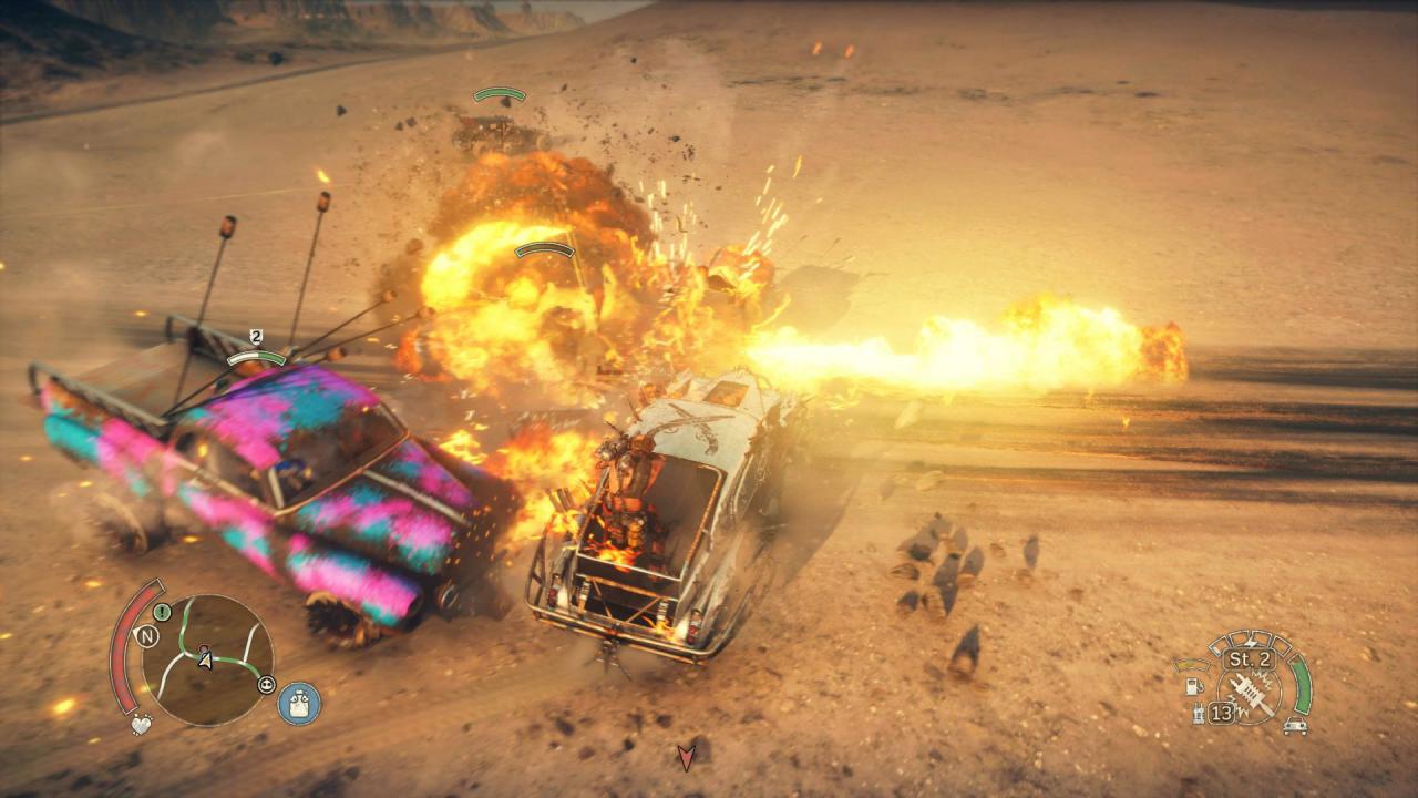 [01/09/2015] Der Kampf mit dem Auto macht in Mad Max viel mehr Spaß als das Rumlaufen zu Fuß
