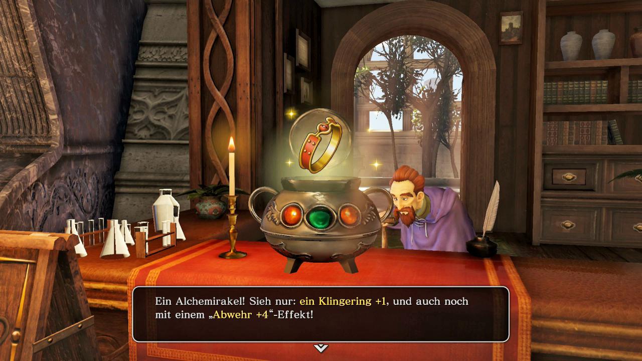 [08/10/2015] Do it yourself: Mit dem Alchemiekessel stellt ihr aus gefundenen Zutaten Accessoires her, die euch hilfreiche Boni verleihen.