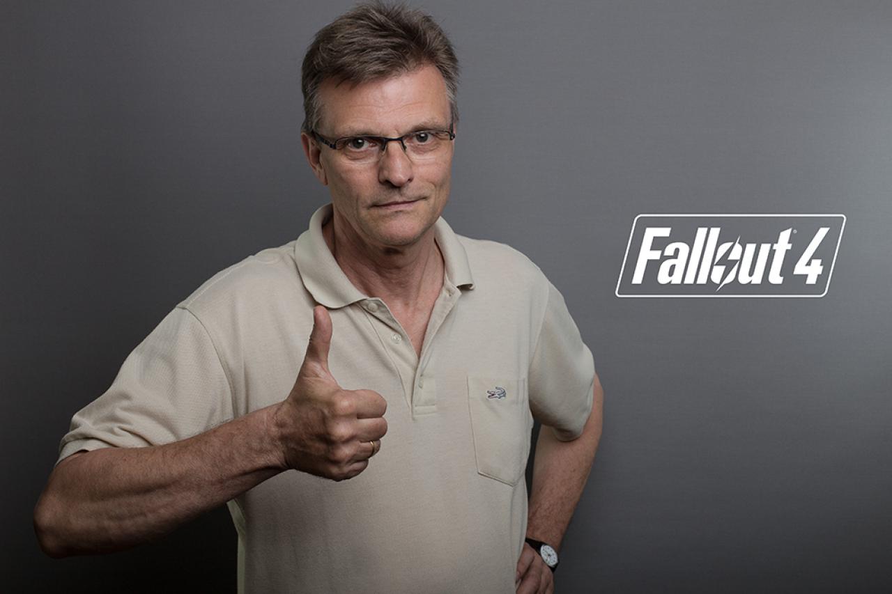 [14/10/2015] Bernd Vollbrecht, die männliche Stimme des Protagonisten von Fallout 4.