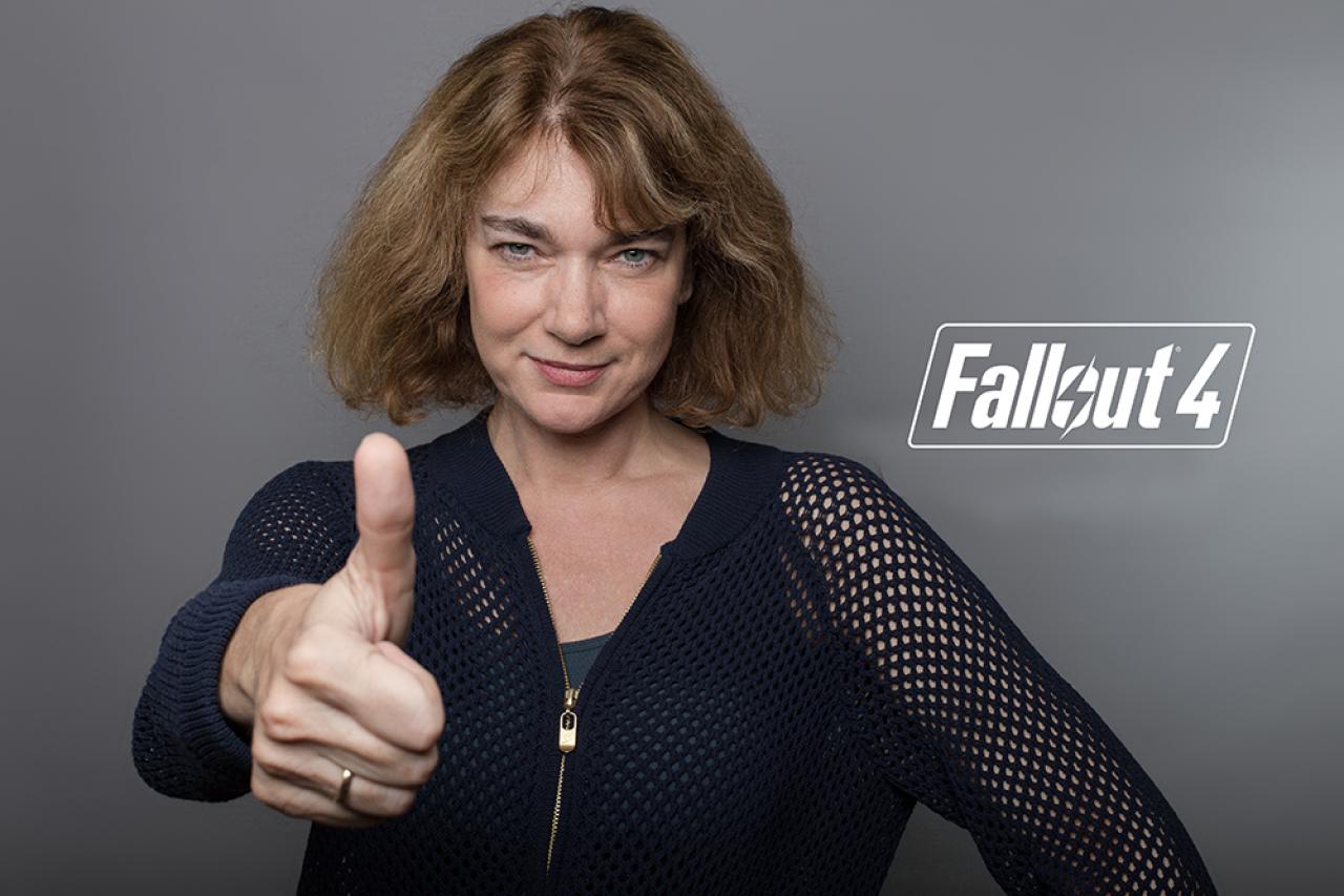 [14/10/2015] Gundi Eberhard, die weibliche Stimme des Protagonisten von Fallout 4.