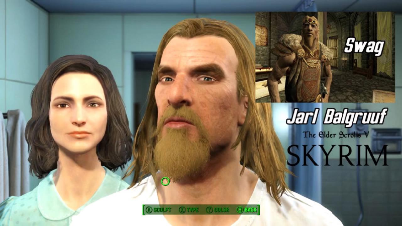 [13/11/2015] Jarl Balgruuf in Fallout 4.