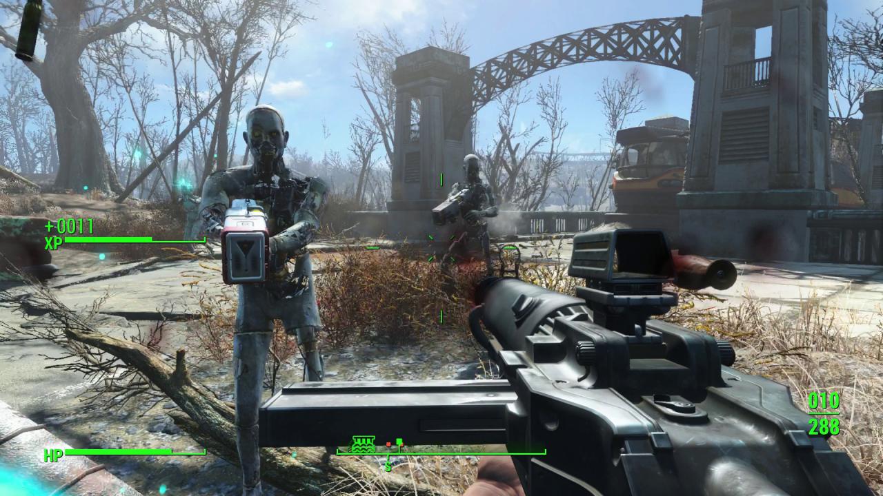 [09/11/2015] Die Synth-Roboter spielen eine tragende Rolle in Fallout 4. (PS4)